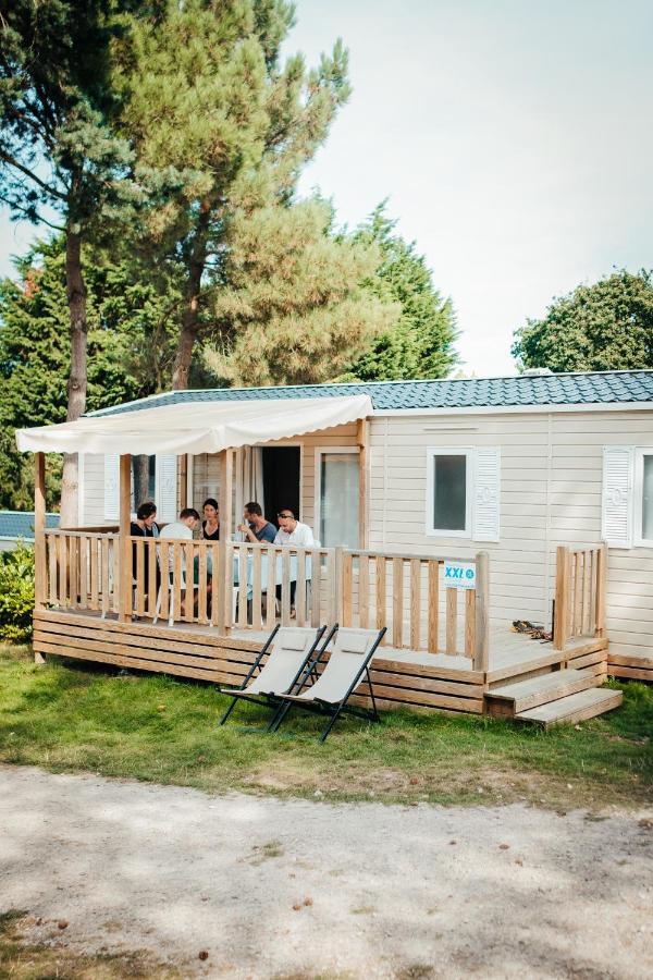 Mobil Home Xxl 4 Chambres - Camping La Pointe De Роскоф Экстерьер фото